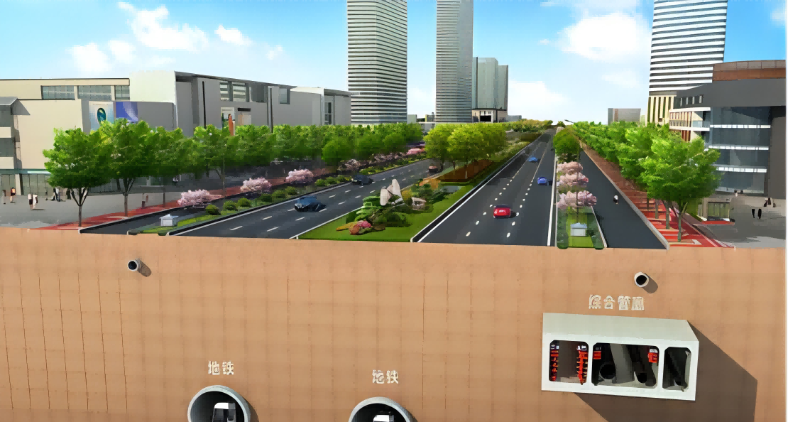 杭州富陽區金橋北路綜合管廊